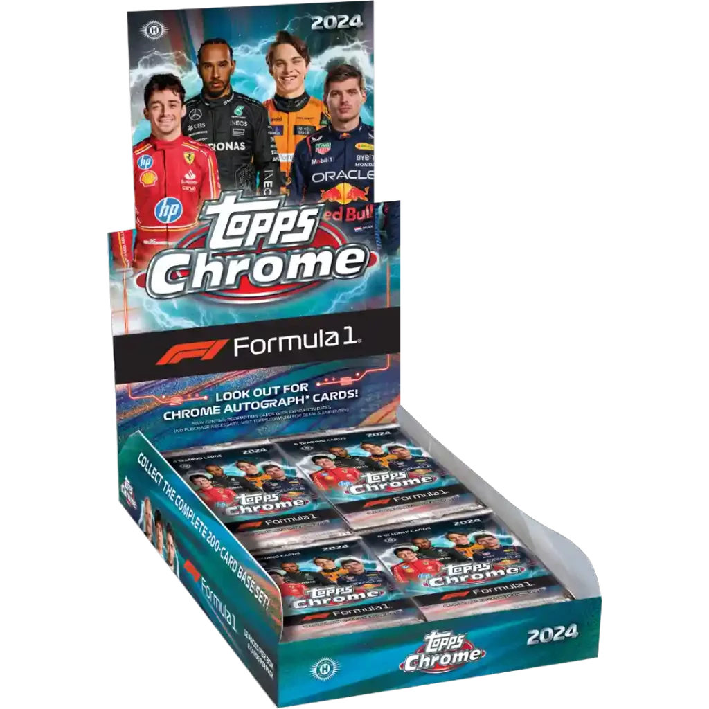 Topps Formula 1 Chrome 2024 Hobby Box, 249,99