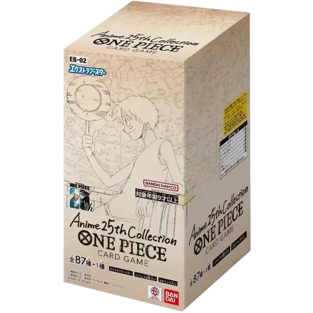 One Piece EB02 - Anime 25th Collection Display (Japanisch)