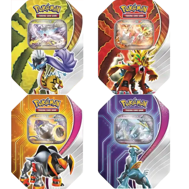 Pokemon Paradox Schicksale Tin Box (Deutsch) 4er Set