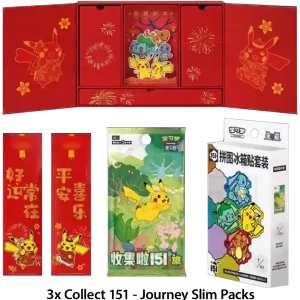 Pokemon Collect 151 Journey Chinese New Year Gift Box...