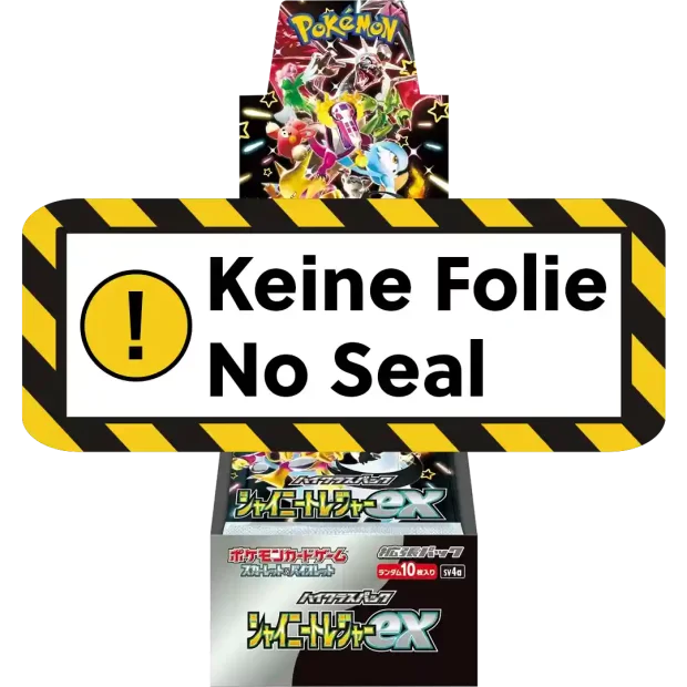 Pokemon Shiny Treasure EX Display (sv4a) OHNE FOLIE