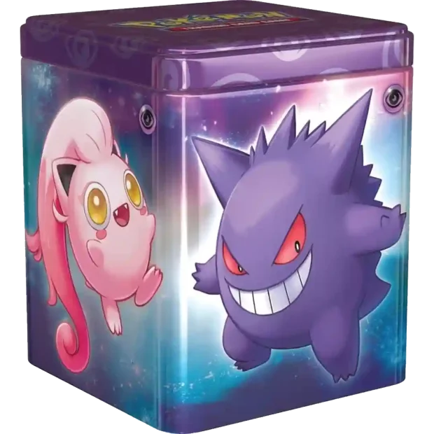 Pokemon Stapelbare Tin Box Frühjahr 2024 Zufällige Tin