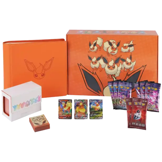 Eevee GX Gift Box (chinese) - Flareon