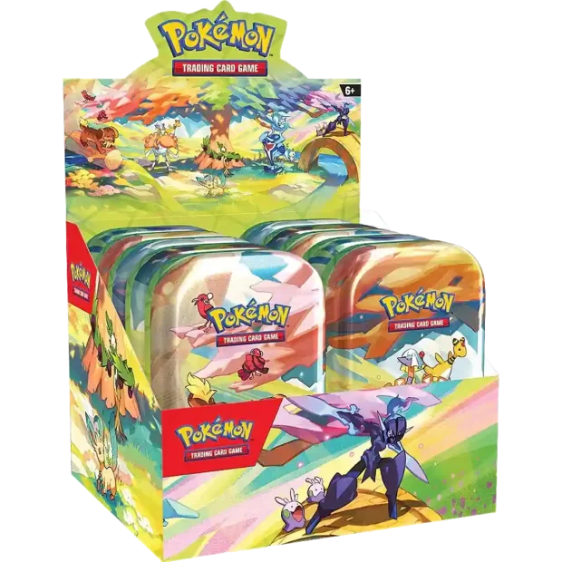 Pokemon Vibrant Paldea - Mini Tin Display (Englisch)